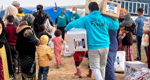 Syrian Winter Aid Distribution