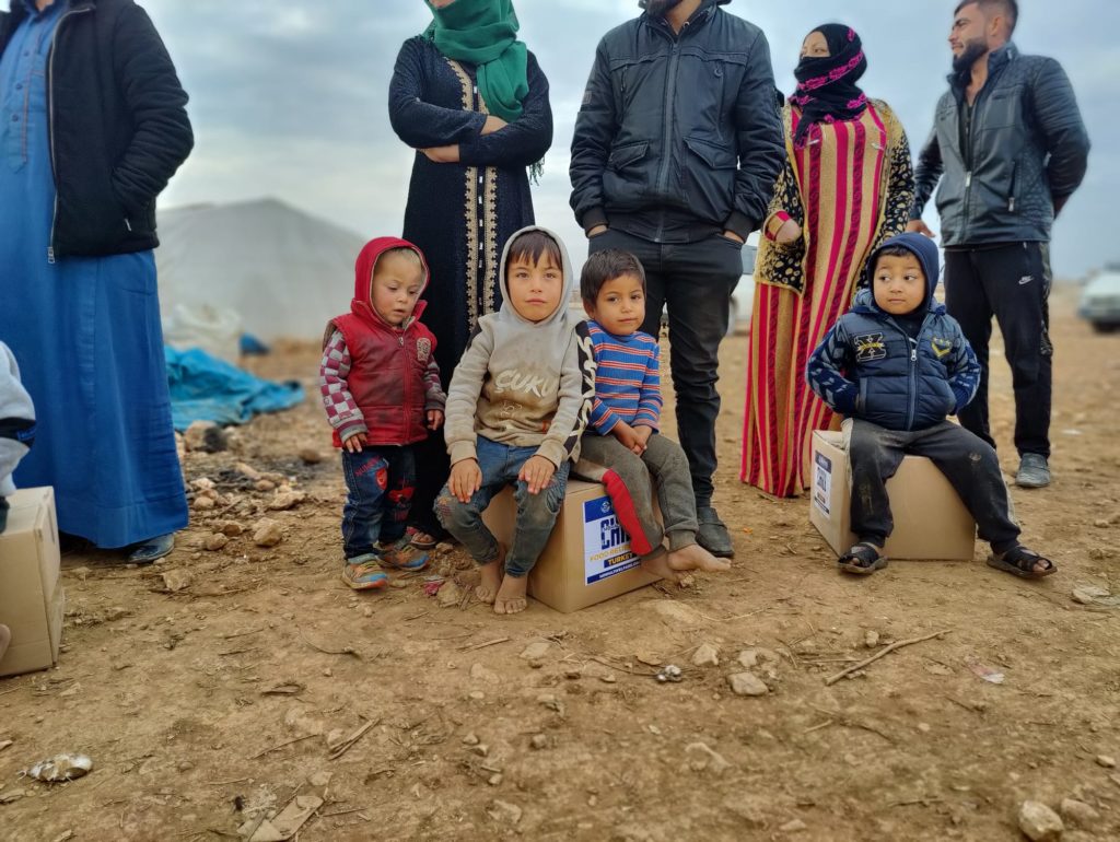 Syrian Winter Aid Distribution